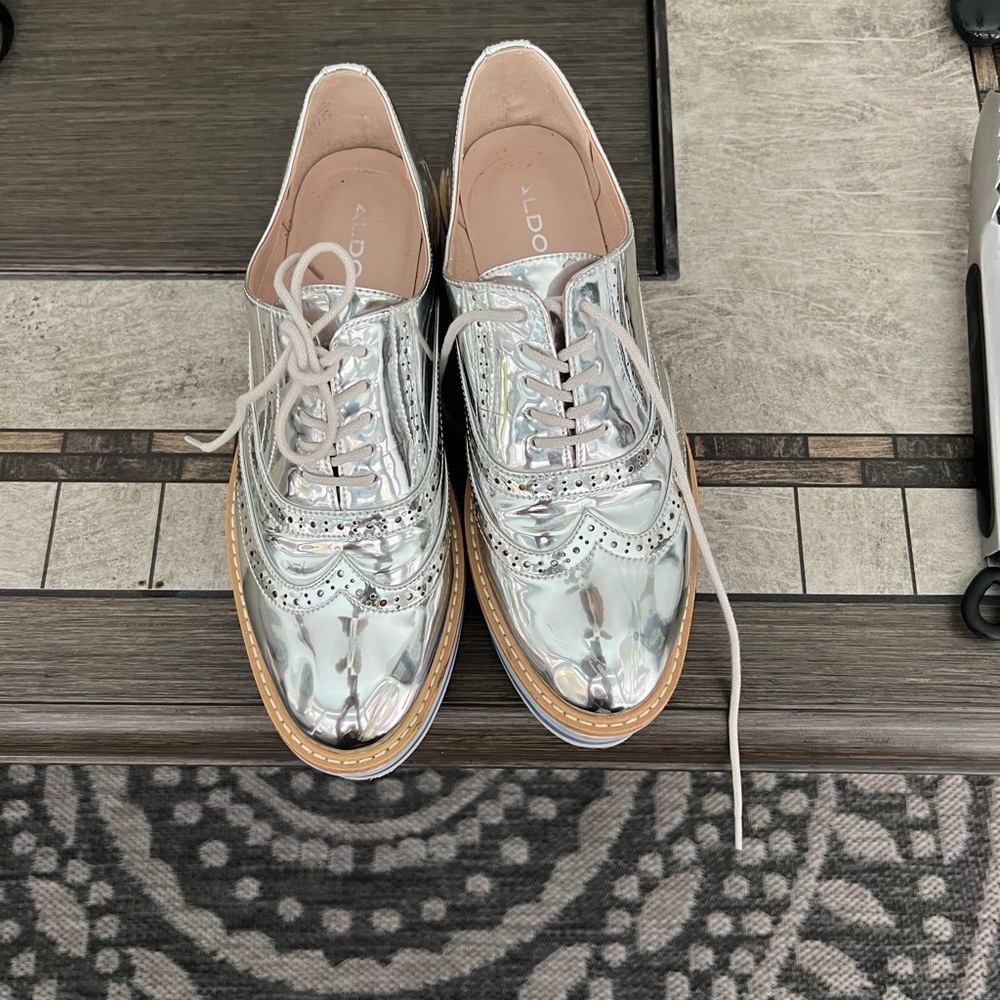 Aldo wedge loafer